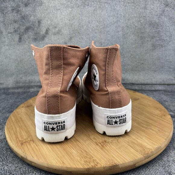 Converse Chuck Taylor All Star Lugged Shoes Womens Size 8 Brown High Top - Picture 4 of 10